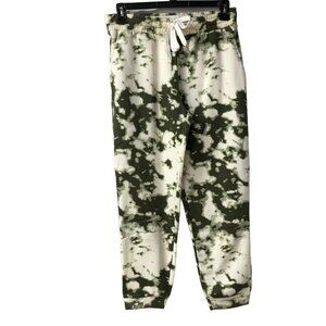 DEREK HEART WOMEN FLEECE‎ SWEAT PANTS LG NWT